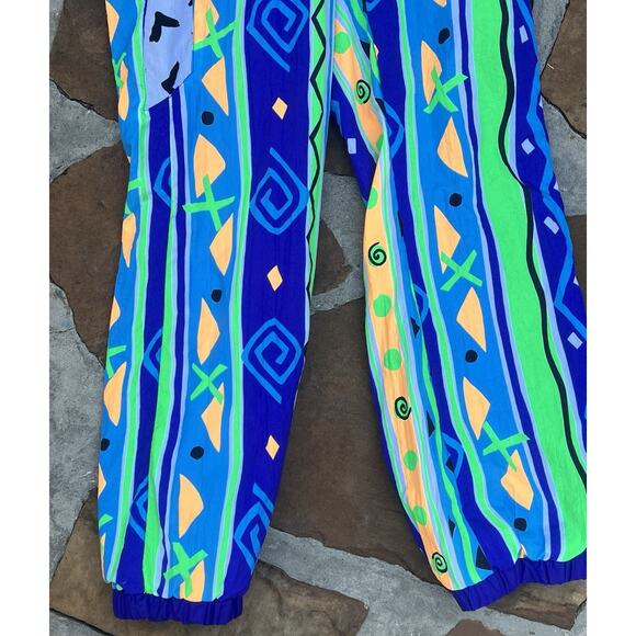 Vintage Obermeyer Reversible Janet Ski Snow Suit Retro Neon Women’s Size 8 - Picture 9 of 14